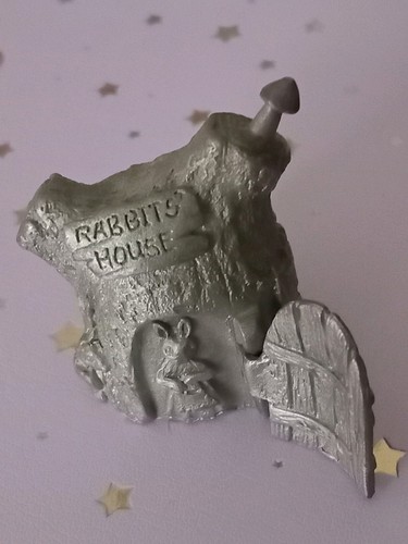 Pewter thimble rabbits house - pewter,