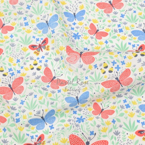 Butterflies 100 cotton - butterflies, 100%