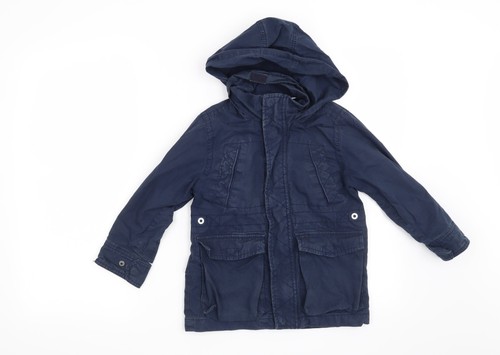 Gap boys blue overcoat - overcoat, coat