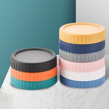 8Pcs Mason Jar Lids Reusable Wide Mouth Jar Lid Leak Proof Kitchen Bottle Cover