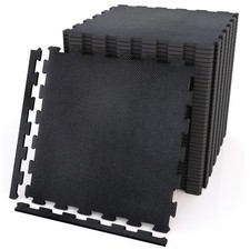 Black Foam Mat Interlocking