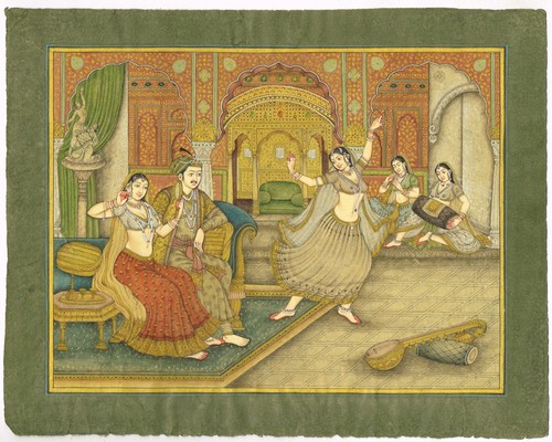 Mughal miniature painting - , of