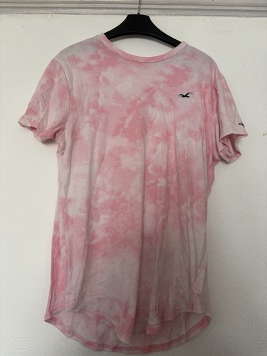 Pink hollister men shirt - hollister, t-shirt