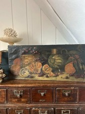 Antique Still Life Oil On
