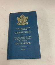 England Constitutions Masonic