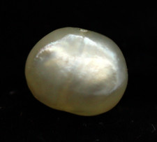 Certified Natural Basra Pearl 1.15 Ct Oval Cabochon 6 x 5 mm No Nucleus Gemstone