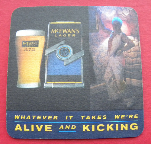 Mcewans beer mat - beer,