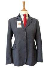 SMART  LADIES TAGG SPIRIT BLUE TWEED JACKET SIZE 16 (40)