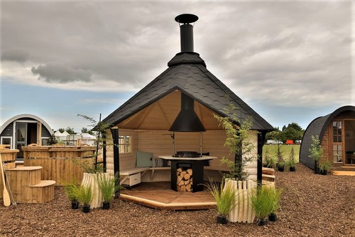 Open grill cabin 2m2 - grill,
