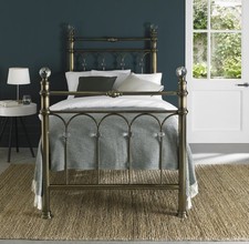 Krystal Antique Brass Bedstead