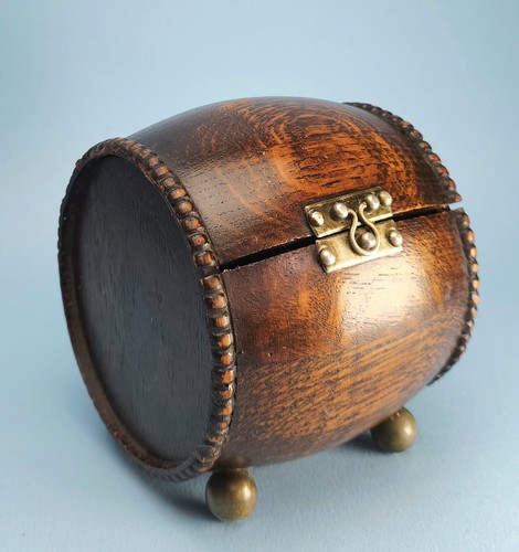 Antique victorian oak barrel - victorian,