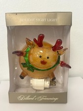 Wobble Christmas Reindeer Night Light Dillard's Trimmings