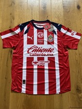 Chivas Guadalajara Soccer 2025/26 Home Jersey Large (but medium) Puma New w Tags