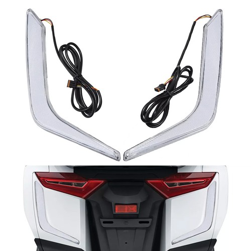 Pair rear saddlebag - pair, accents