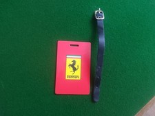 Genuine 1990'S Ferrari Luggage Tag / Label