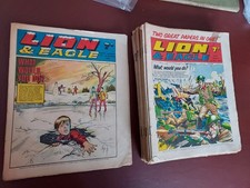 19 x Lion British Comics 1969