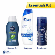 Men's Shower Essentials Travel
