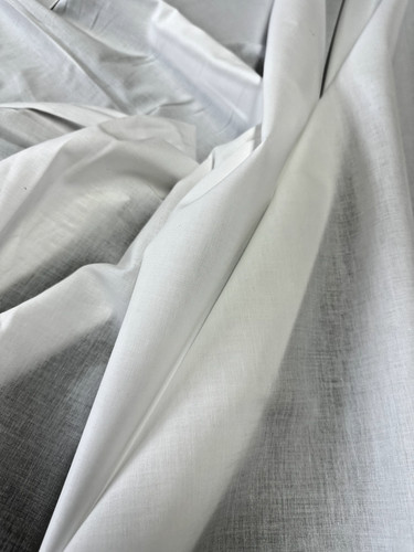 100 cotton voile white - white,