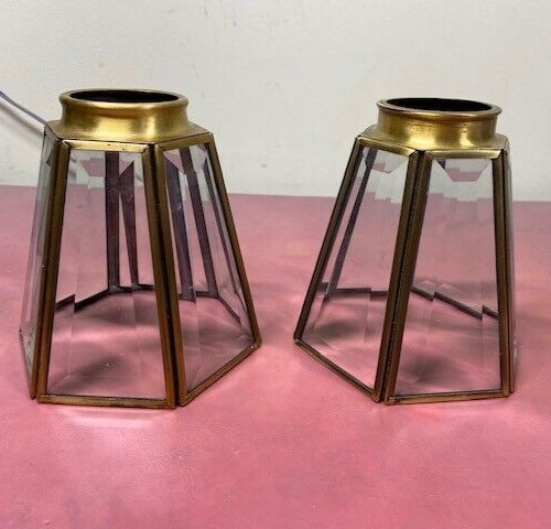 Vtg beveled glass - vtg,