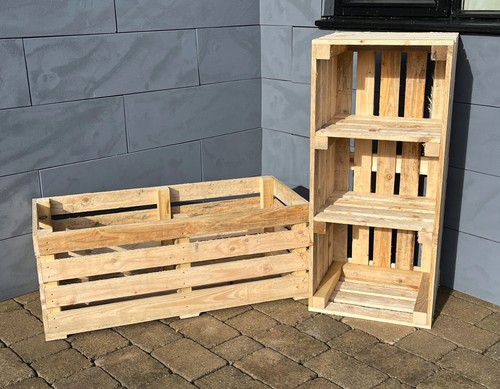 Extra large rustic wooden - 1m,