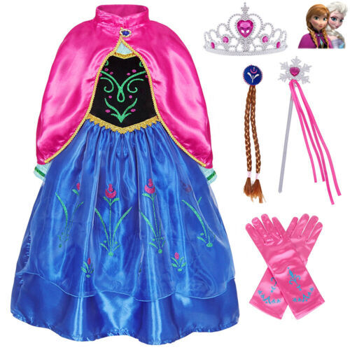 Girls kid frozen - princess, anna