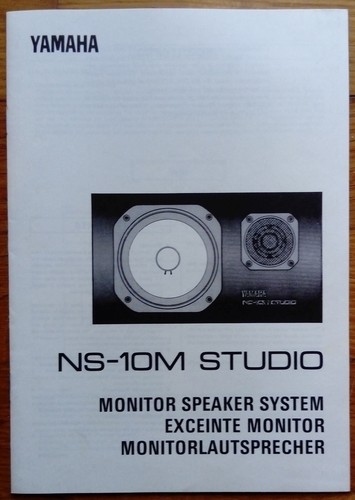 Yamaha 10m studio monitors - yamaha,