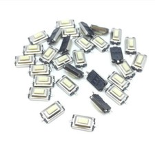 x10 PCS SMD WHITE MICRO SWITCH 3X6X2.5mm Tactile Push Button Switch Tact DIY PCB