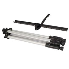 Adjustable Sketching Easel Black Silver Travel Easel  Indoor Outdoor