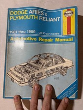 Haynes Repair Manual 723 DODGE