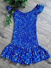 Zara Blue Floral Mini Summer