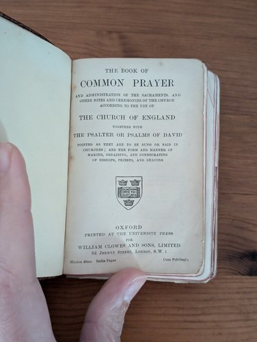 Miniature book common - miniature,