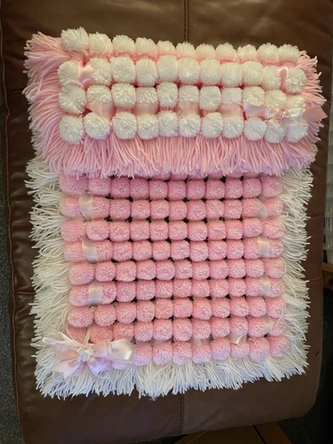 New pink and white - new, pram