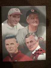 Jim Tressel signed 8x10 photo