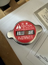 Ralliart Radiator Cap Mitsubishi  Evo