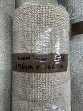 Carpet offcut wool loop 196cm