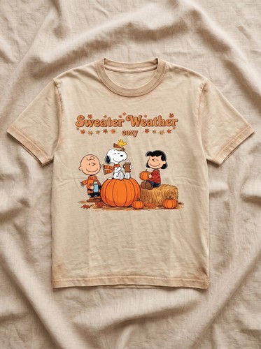 Snoopy sweater weather - snoopy,