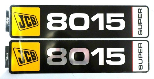 Horizontal decals for jcb 8015 - decals,