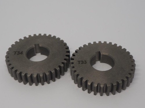 33t and 34t gear set - set, for