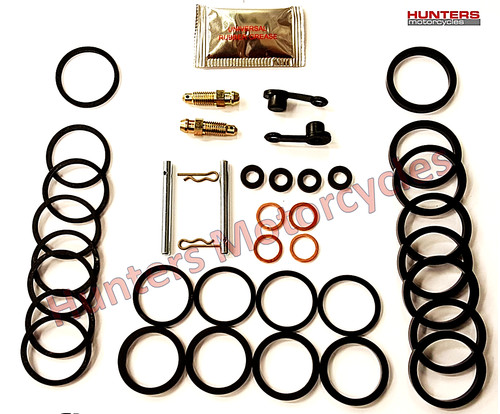 Front brake caliper seals pins - front,
