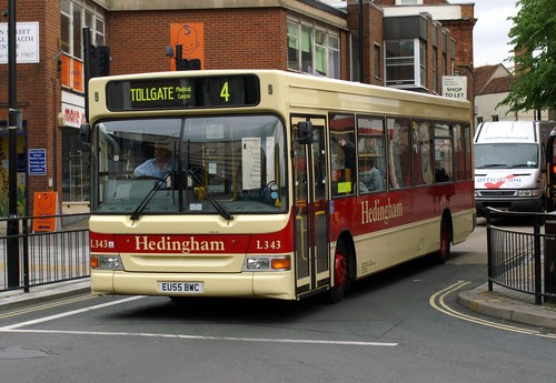 Hedingham omnibuses l343
