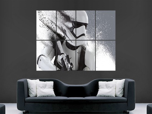 Stormtrooper star wars poster - star,