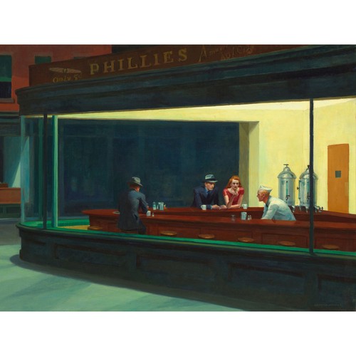 Edward hopper nighthawks - edward,