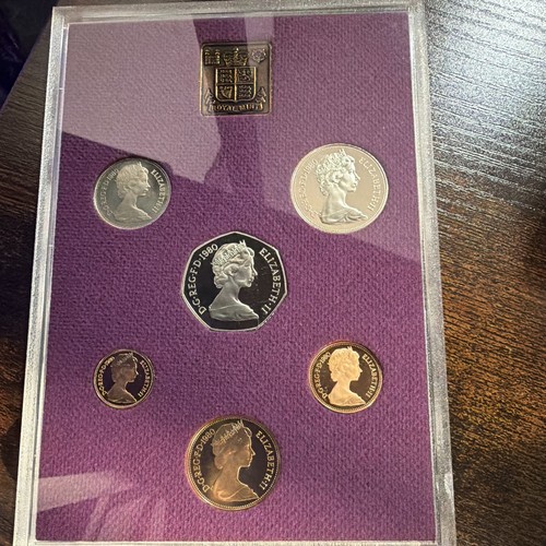 Royal mint 1980 proof - proof, set