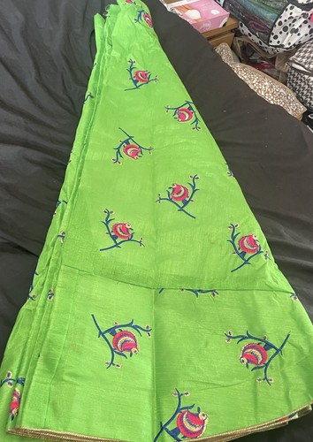 Ladies lime green chaniya - lime,