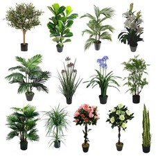 Artificial Realistic Plants Large 3ft 90cm Lots of Designs