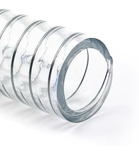 Pvc wire clear reinforced - clear,