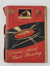 His Masters Voice HMV 1951/52