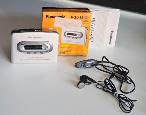 New panasonic walkman - new, rq-x15