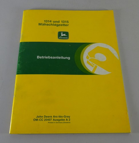Operating instructions - operating,