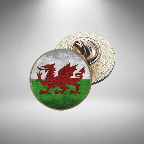 Wales pin badge lapel - pin,